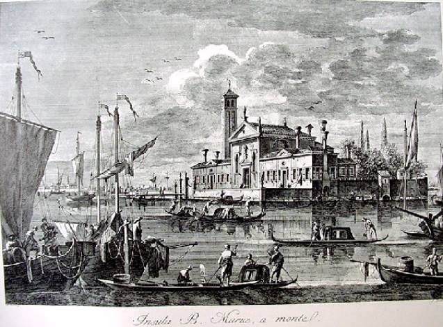 isola santa Maria dal monte,oggi San Nicol della cavana,  Mazzorbo