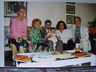 Franca Roberto con Francesco Clelia ed Enrico